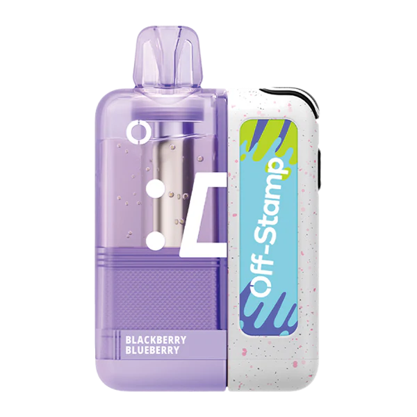 Off Stamp Crystal Cube 35K Disposable Vape – Blackberry Blueberry