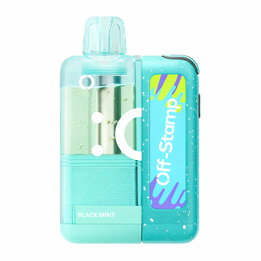 Off Stamp Crystal Cube 35K Disposable Vape – Black Mint