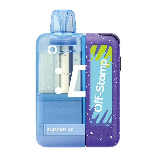 Off Stamp Crystal Cube 35K Disposable Vape – Blue Razz Ice