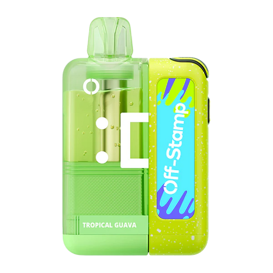 Off Stamp Crystal Cube 35K Disposable Vape – Tropical Guava
