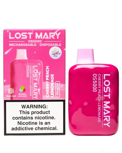 Lost Mary OS5000 Cherry Peach Lemonade